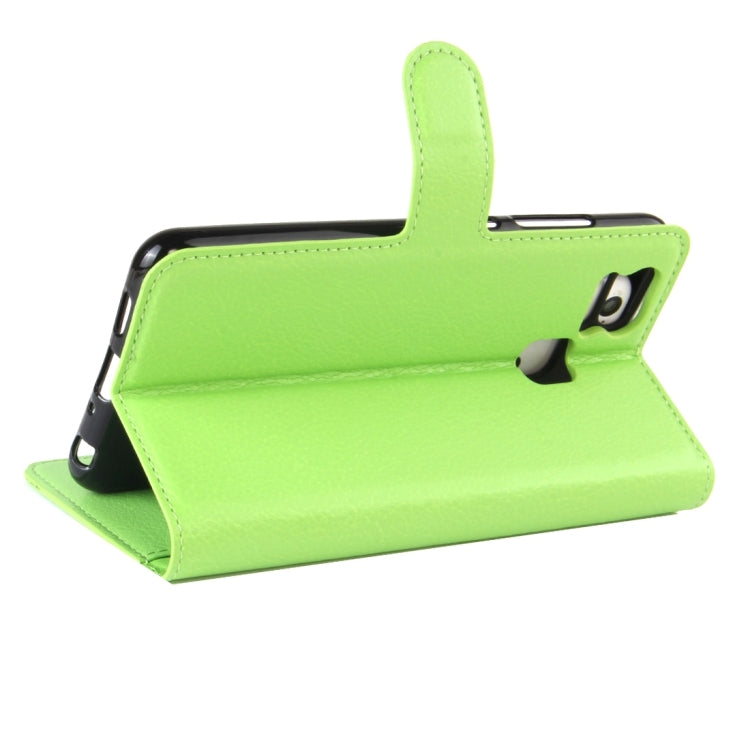 For ASUS ZenFone 3 Zoom / ZE553KL Litchi Texture Horizontal Flip Leather Case with Magnetic Buckle & Holder & Card Slots & Wallet