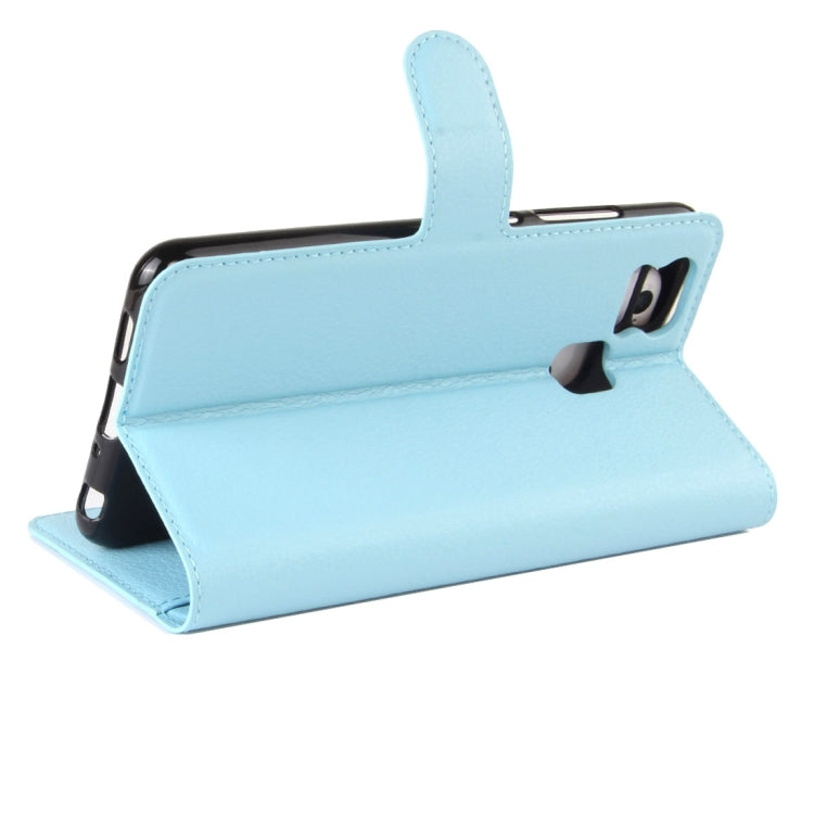 For ASUS ZenFone 3 Zoom / ZE553KL Litchi Texture Horizontal Flip Leather Case with Magnetic Buckle & Holder & Card Slots & Wallet