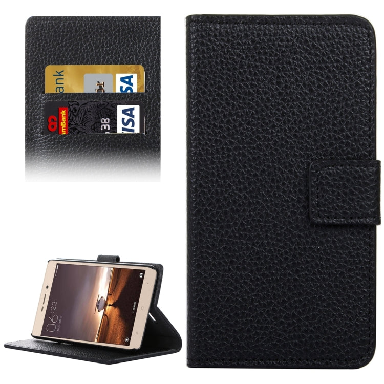 For Xiaomi Redmi Note 3 Horizontal Flip Leather Case with Holder & Card Slots & Wallet