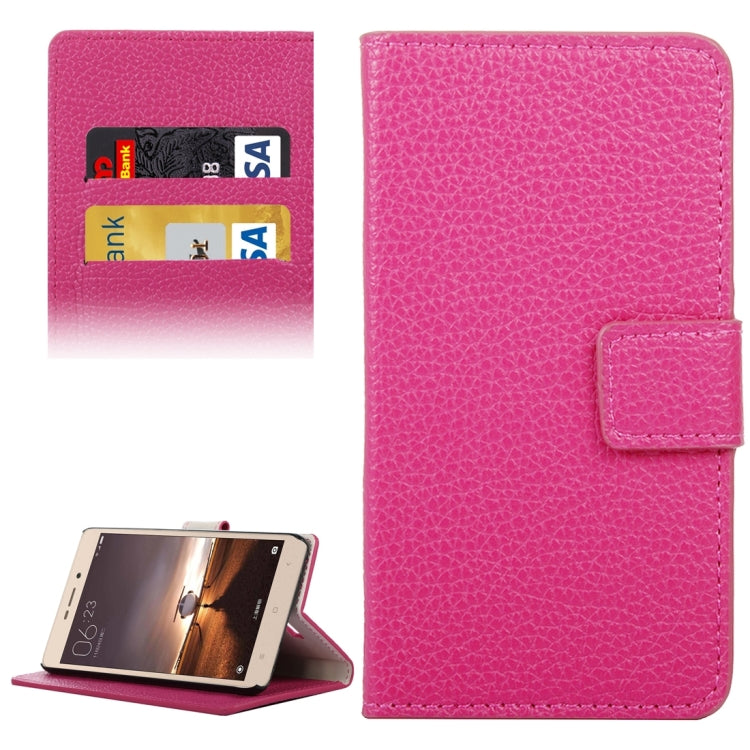 For Xiaomi Redmi Note 3 Horizontal Flip Leather Case with Holder & Card Slots & Wallet