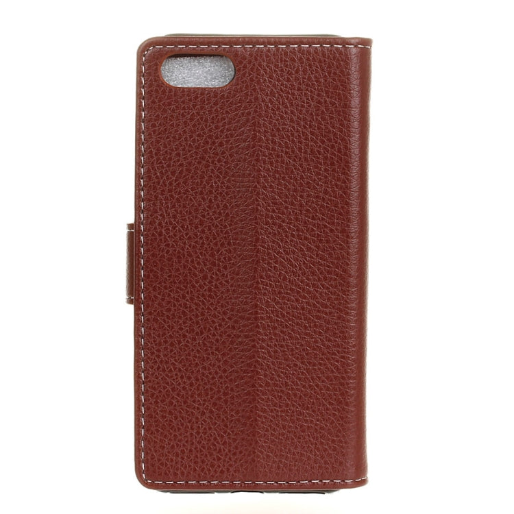 For Asus Zenfone 4 Max ZC554KL Litchi Texture Horizontal Flip Leather Case with Holder & Card Slots & Wallet & Photo Frame