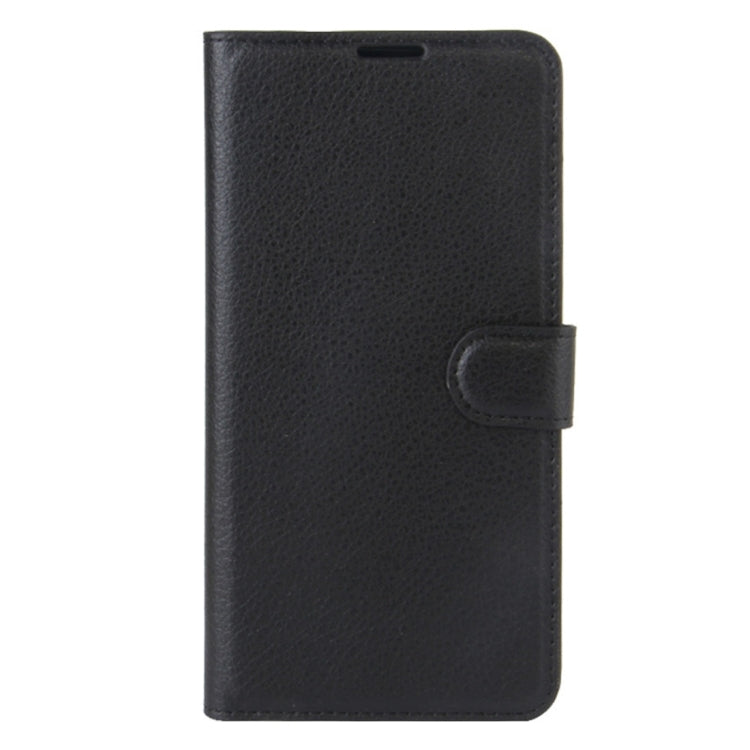 For ZTE Blade A602 Litchi Texture Horizontal Flip Leather Case with Holder & Card Slots & Wallet