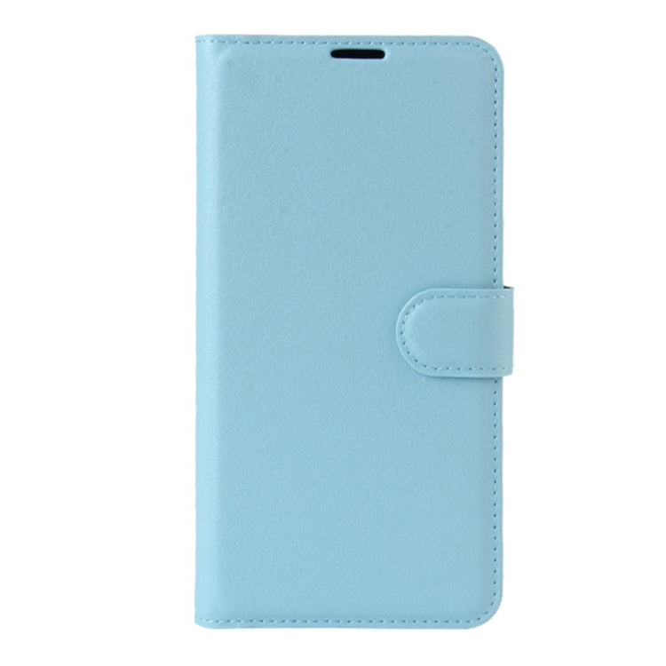 For ZTE Blade A602 Litchi Texture Horizontal Flip Leather Case with Holder & Card Slots & Wallet