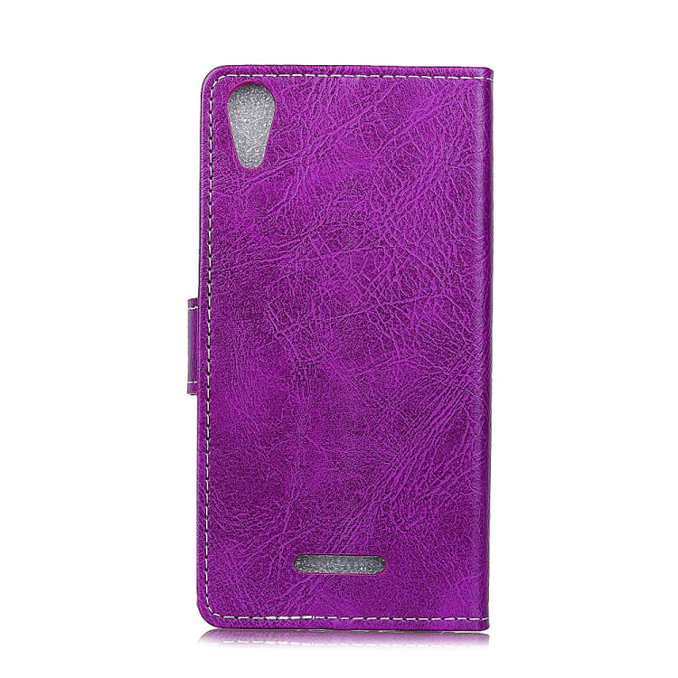 Wiko LENNY 4 Retro Crazy Horse Texture Horizontal Flip Leather Case with Holder & Card Slots & Wallet & Photo Frame