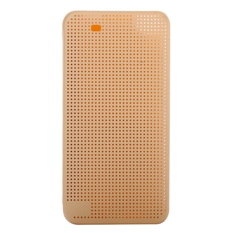 For HTC One X9 Smart Horizontal Flip Dot View Case with Sleep and Wake-up Function