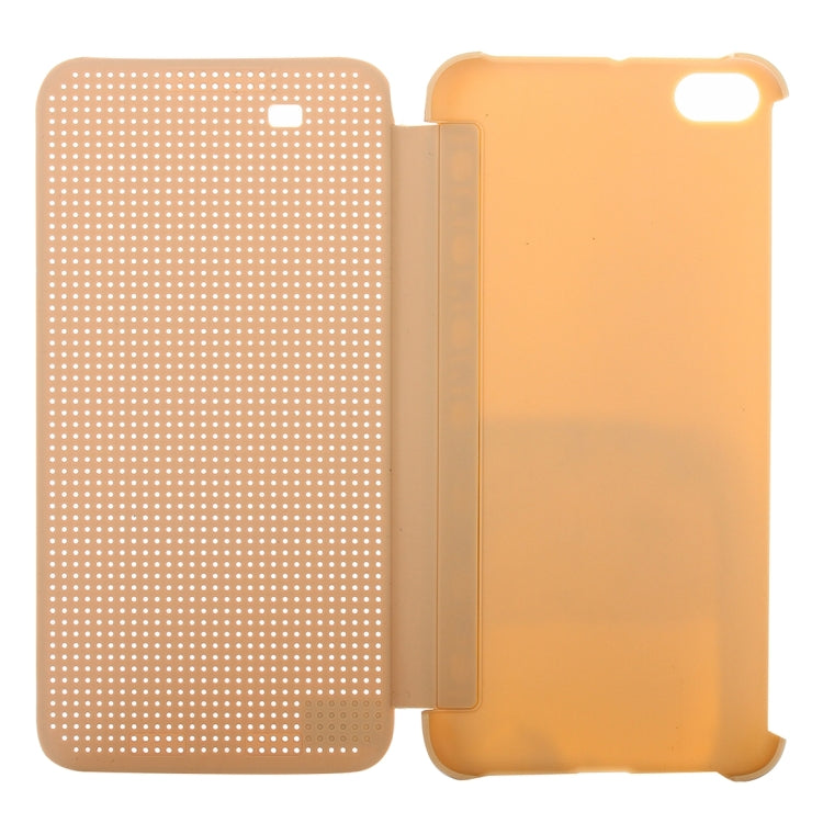 For HTC One X9 Smart Horizontal Flip Dot View Case with Sleep and Wake-up Function