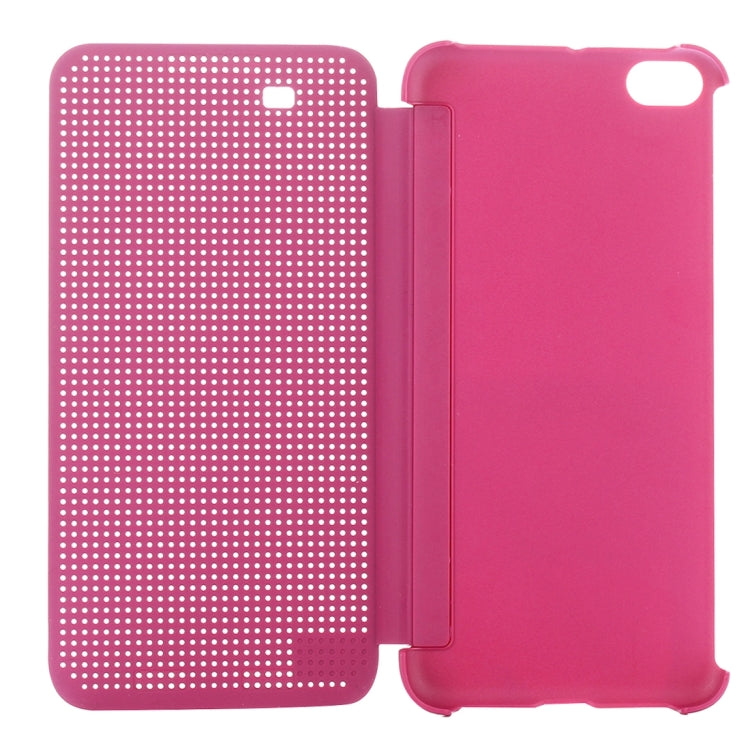 For HTC One X9 Smart Horizontal Flip Dot View Case with Sleep and Wake-up Function