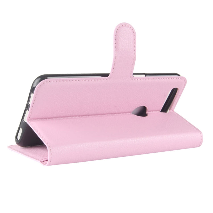 For OnePlus 5T Litchi Texture Horizontal Flip PU Leather Case with Holder & Card Slots & Wallet