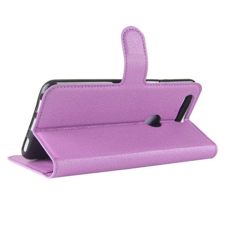 For OnePlus 5T Litchi Texture Horizontal Flip PU Leather Case with Holder & Card Slots & Wallet