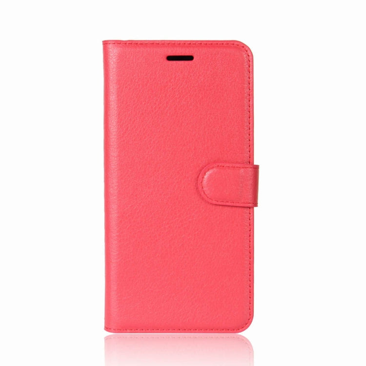 For OnePlus 5T Litchi Texture Horizontal Flip PU Leather Case with Holder & Card Slots & Wallet