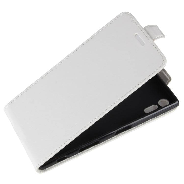 For Sony Xperia XZs / XZ Crazy Horse Texture Vertical Flip Leather Case with Card Slot & Photo Frame