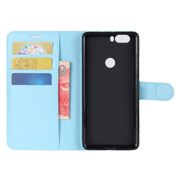 For ZTE Nubia Z17 Litchi Texture Horizontal Flip Leather Case with Holder & Card Slots & Wallet