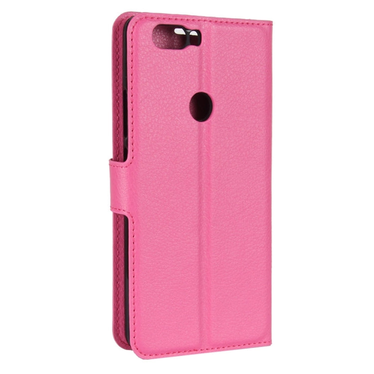 For ZTE Nubia Z17 Litchi Texture Horizontal Flip Leather Case with Holder & Card Slots & Wallet