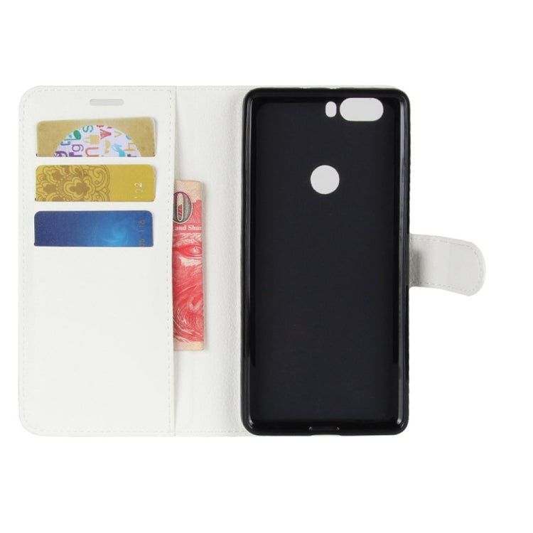 For ZTE Nubia Z17 Litchi Texture Horizontal Flip Leather Case with Holder & Card Slots & Wallet