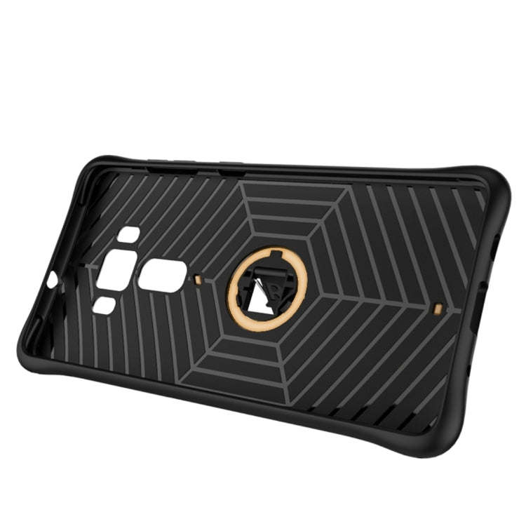 For ASUS ZenFone 3 Deluxe ZS570KL 5.7 inch Shock-Resistant 360 Degree Spin Tough Armor TPU+PC Combination Case with Holder