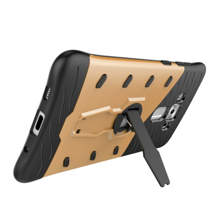 For ASUS ZenFone 3 Deluxe ZS570KL 5.7 inch Shock-Resistant 360 Degree Spin Tough Armor TPU+PC Combination Case with Holder