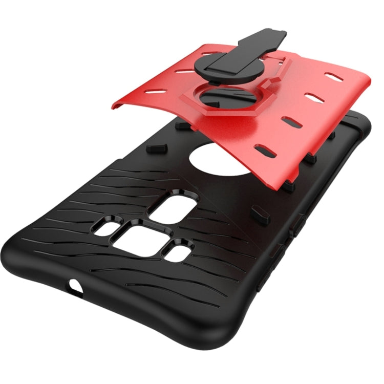 For ASUS ZenFone 3 Deluxe ZS570KL 5.7 inch Shock-Resistant 360 Degree Spin Tough Armor TPU+PC Combination Case with Holder