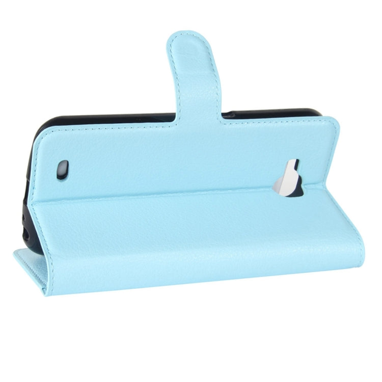 For LG X Venture Litchi Texture Horizontal Flip Leather Case with Holder & Card Slots & Wallet