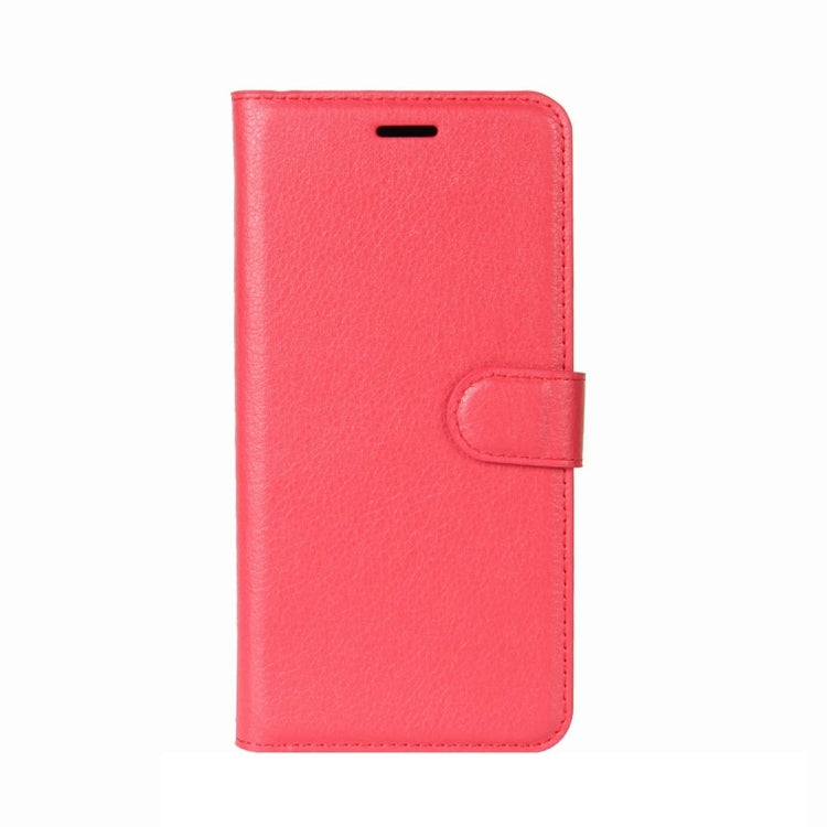 For LG X Venture Litchi Texture Horizontal Flip Leather Case with Holder & Card Slots & Wallet