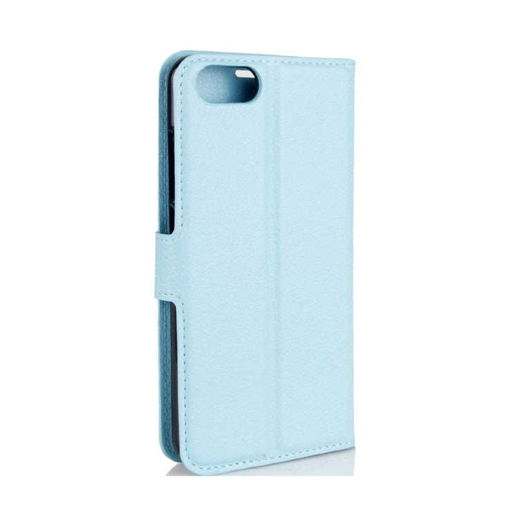 For Doogee Shoot 2 Litchi Texture Horizontal Flip Leather Case with Holder & Card Slots & Wallet