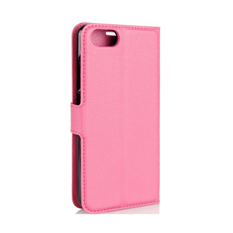 For Doogee Shoot 2 Litchi Texture Horizontal Flip Leather Case with Holder & Card Slots & Wallet