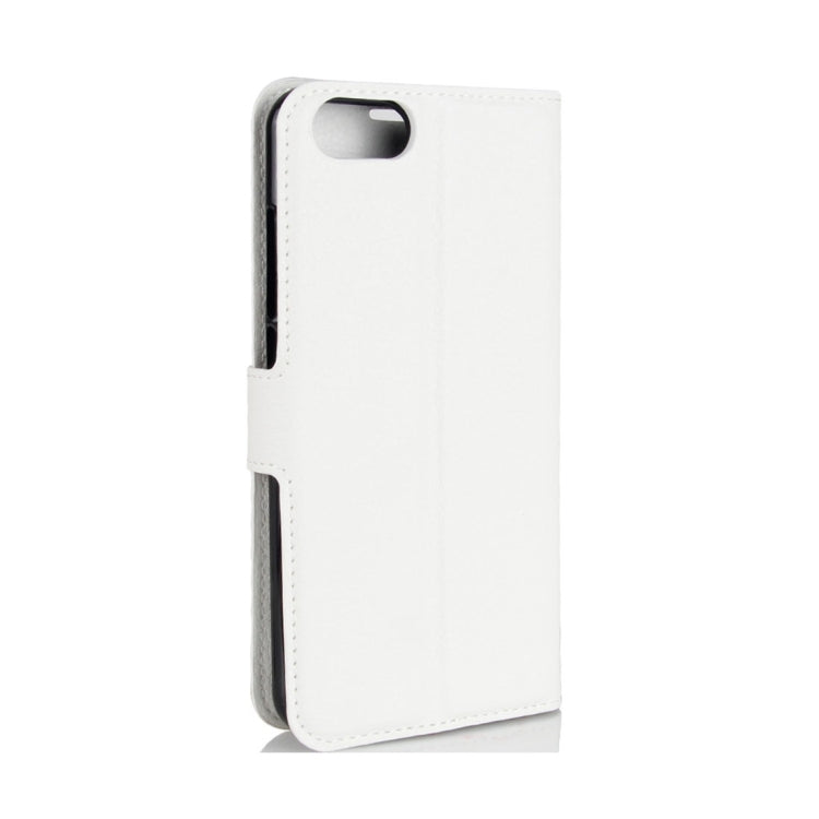 For Doogee Shoot 2 Litchi Texture Horizontal Flip Leather Case with Holder & Card Slots & Wallet