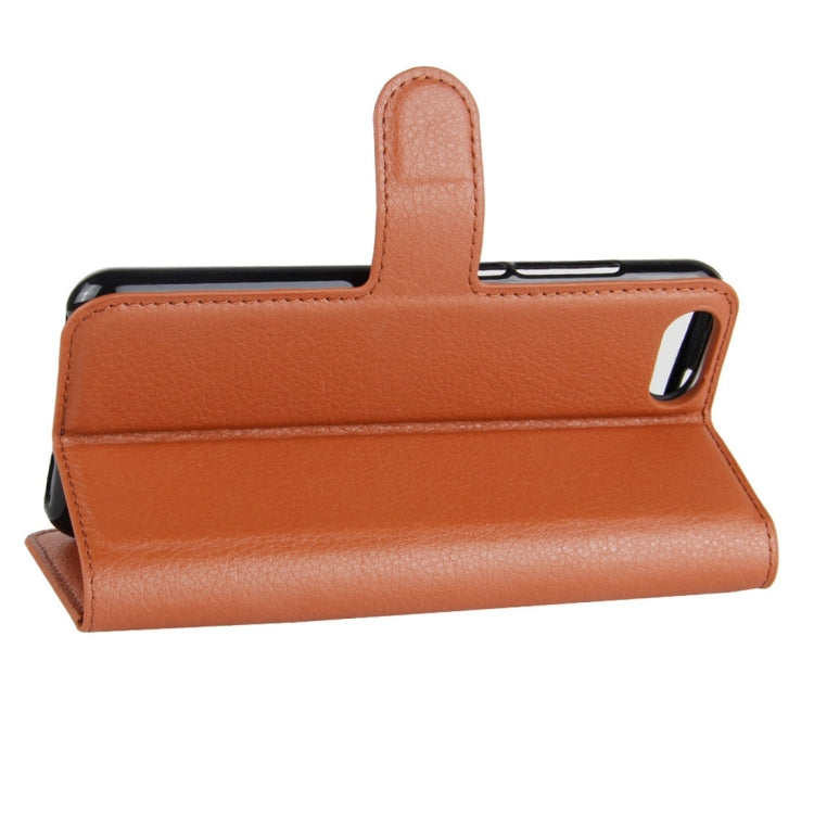 For Doogee Shoot 2 Litchi Texture Horizontal Flip Leather Case with Holder & Card Slots & Wallet