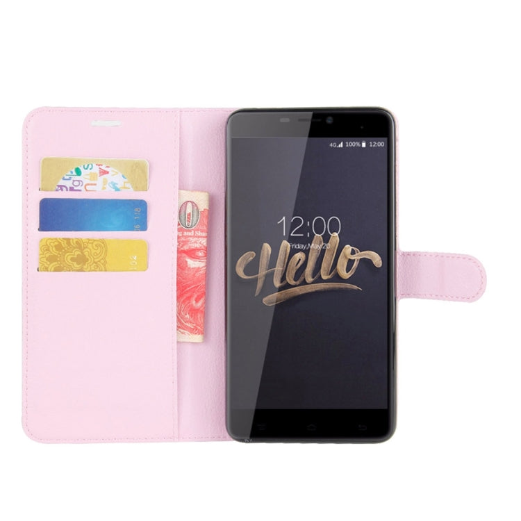 For Cubot Max Litchi Texture Horizontal Flip Leather Case with Holder & Card Slots & Wallet