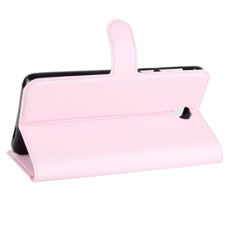 For Cubot Max Litchi Texture Horizontal Flip Leather Case with Holder & Card Slots & Wallet