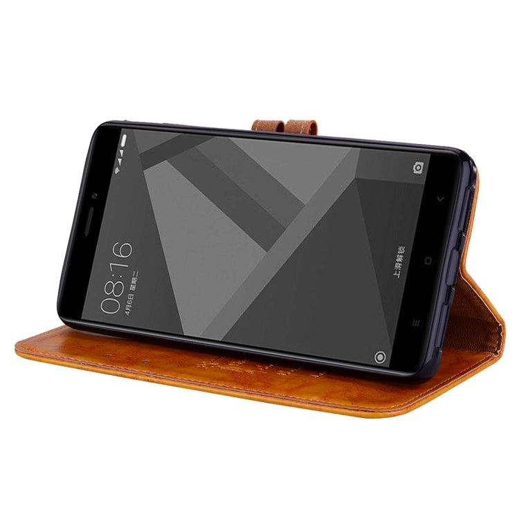 For Xiaomi Redmi Note 4X Business Style Oil Wax Texture Horizontal Flip Leather Case with Holder & Card Slots & Wallet