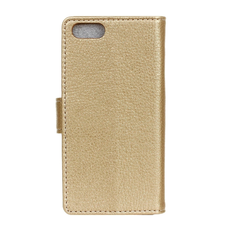 For Doogee Shoot 2 Litchi Texture Horizontal Flip Leather Case with Holder & Card Slots & Wallet & Photo Frame