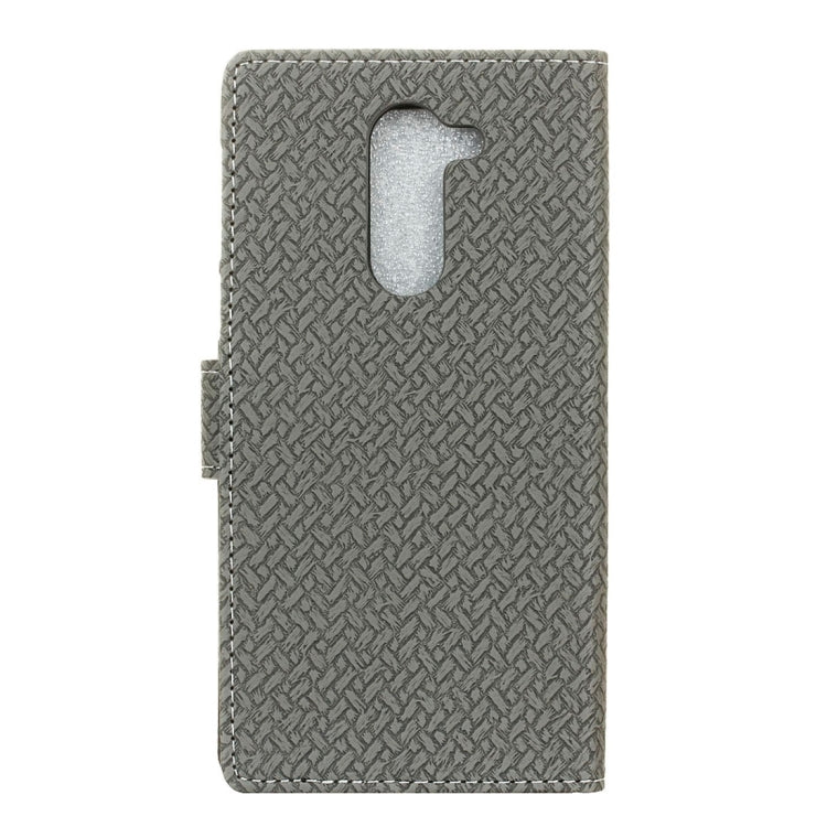 For Wileyfox Swift 2 Knit Texture Horizontal Flip Leather Case with Holder & Card Slots & Wallet & Photo Frame