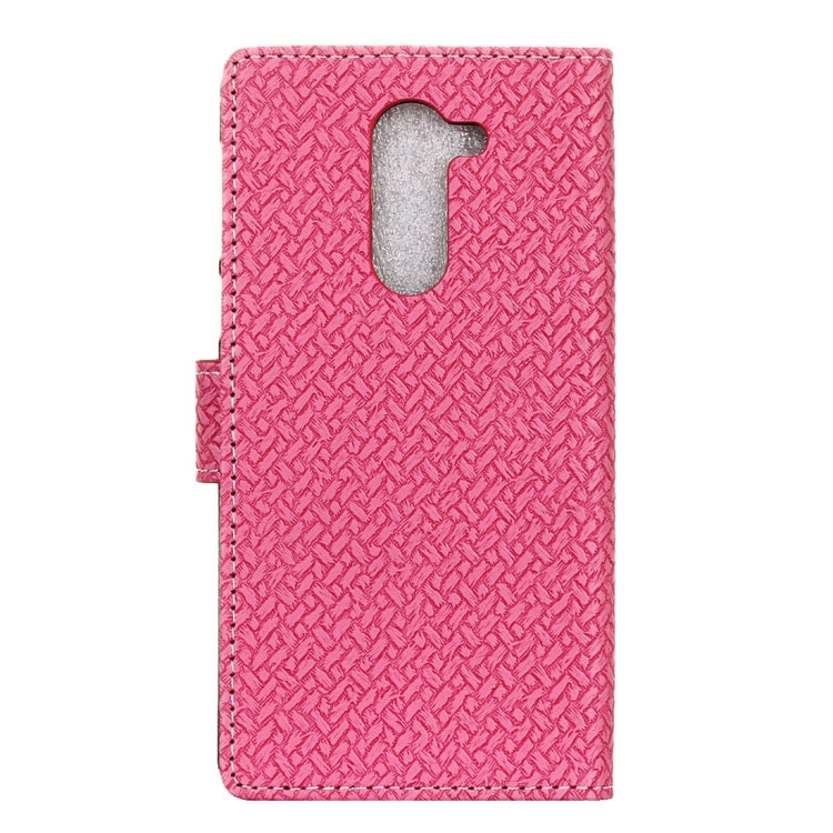 For Wileyfox Swift 2 Knit Texture Horizontal Flip Leather Case with Holder & Card Slots & Wallet & Photo Frame