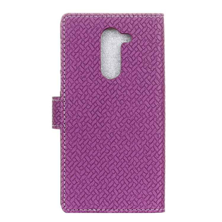 For Wileyfox Swift 2 Knit Texture Horizontal Flip Leather Case with Holder & Card Slots & Wallet & Photo Frame