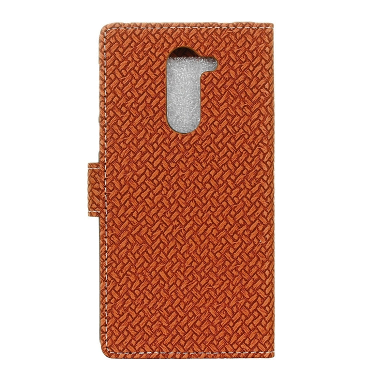 For Wileyfox Swift 2 Knit Texture Horizontal Flip Leather Case with Holder & Card Slots & Wallet & Photo Frame