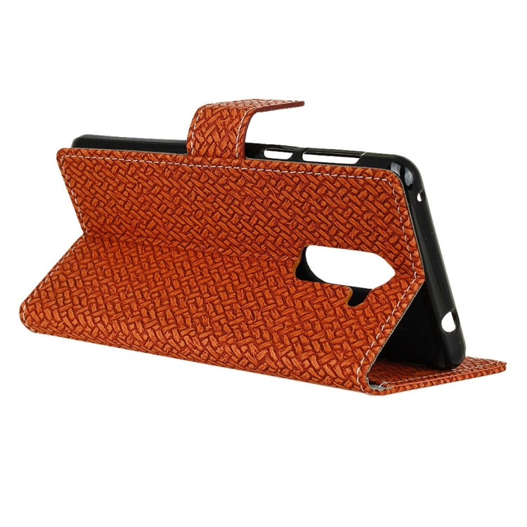 For Wileyfox Swift 2 Knit Texture Horizontal Flip Leather Case with Holder & Card Slots & Wallet & Photo Frame