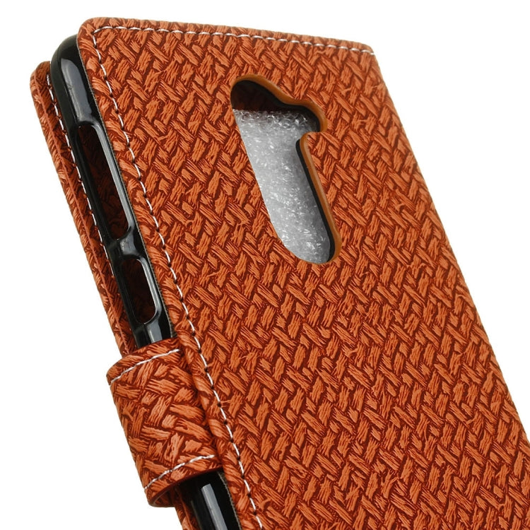 For Wileyfox Swift 2 Knit Texture Horizontal Flip Leather Case with Holder & Card Slots & Wallet & Photo Frame