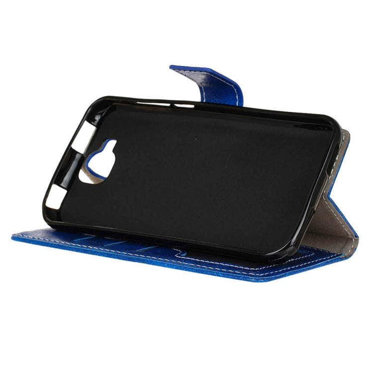 For Doogee X9 Mini Retro Crazy Horse Texture Horizontal Flip Leather Case with Holder & Card Slots & Wallet & Photo Frame