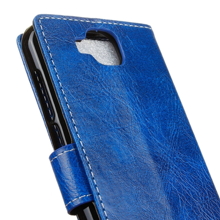 For Doogee X9 Mini Retro Crazy Horse Texture Horizontal Flip Leather Case with Holder & Card Slots & Wallet & Photo Frame