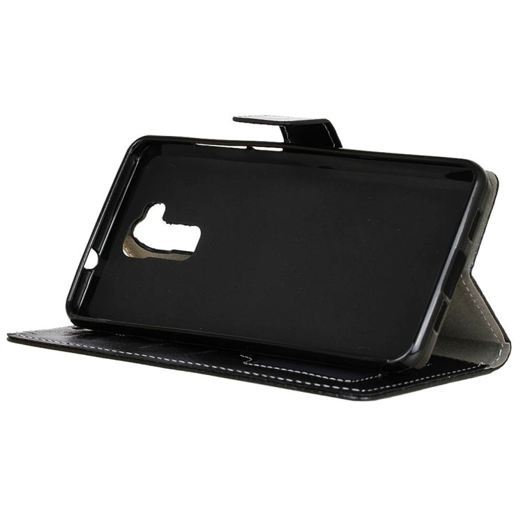 For Doogee Y6 Retro Crazy Horse Texture Horizontal Flip Leather Case with Holder & Card Slots & Wallet & Photo Frame