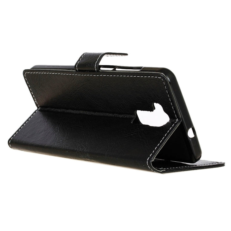For Doogee Y6 Retro Crazy Horse Texture Horizontal Flip Leather Case with Holder & Card Slots & Wallet & Photo Frame
