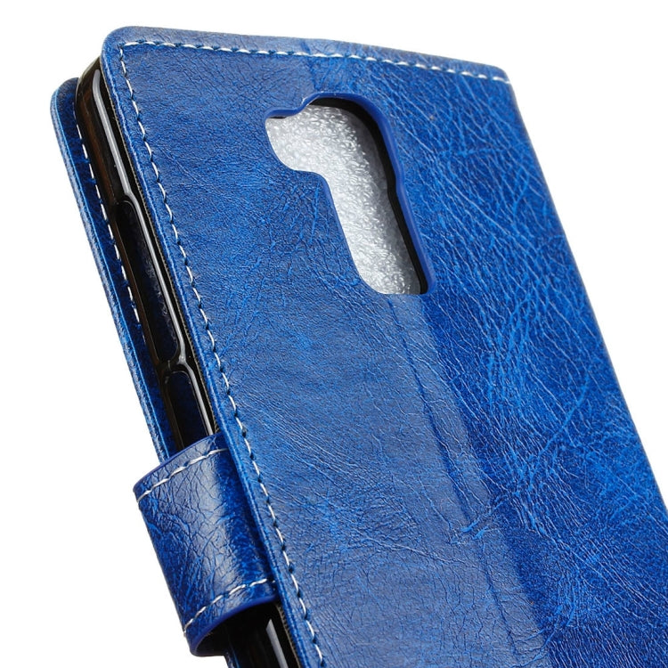 For Doogee Y6 Retro Crazy Horse Texture Horizontal Flip Leather Case with Holder & Card Slots & Wallet & Photo Frame