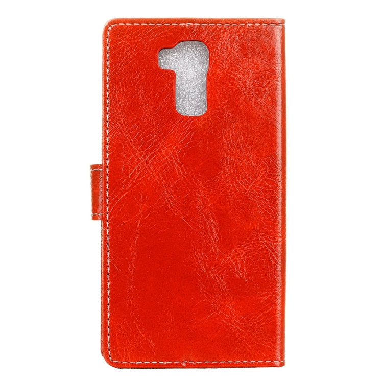 For Doogee Y6 Retro Crazy Horse Texture Horizontal Flip Leather Case with Holder & Card Slots & Wallet & Photo Frame
