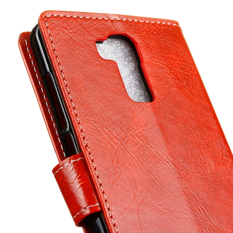 For Doogee Y6 Retro Crazy Horse Texture Horizontal Flip Leather Case with Holder & Card Slots & Wallet & Photo Frame