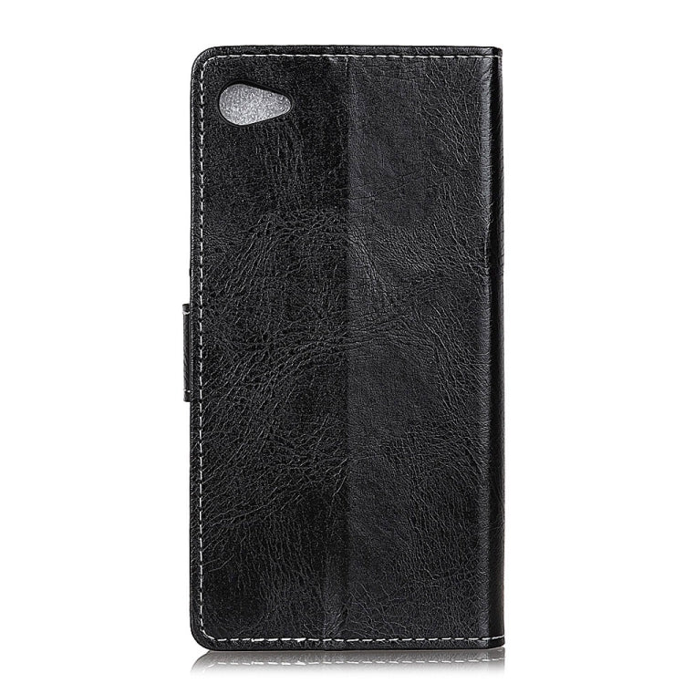 Alcatel A50 Retro Crazy Horse Texture Horizontal Flip Leather Case with Holder & Card Slots & Wallet & Photo Frame