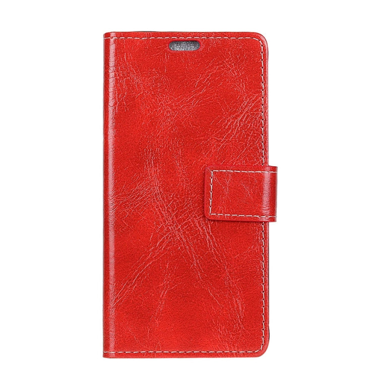 Alcatel A50 Retro Crazy Horse Texture Horizontal Flip Leather Case with Holder & Card Slots & Wallet & Photo Frame