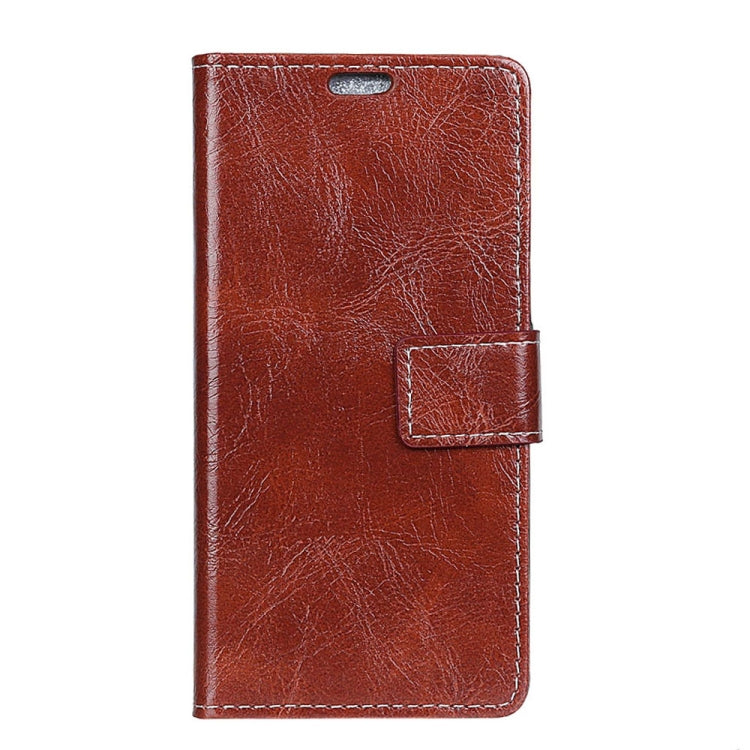 Alcatel A50 Retro Crazy Horse Texture Horizontal Flip Leather Case with Holder & Card Slots & Wallet & Photo Frame