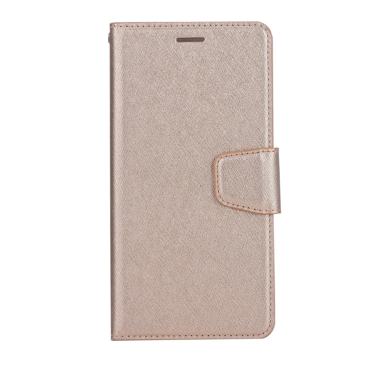 For LG V30 Silk Texture Horizontal Flip Leather Case with Holder & Card Slots & Wallet & Photo Frame