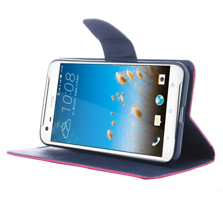 For HTC One X9 Cross Texture Horizontal Flip Leather Case with Magnetic Buckle & Holder & Card Slots & Wallet