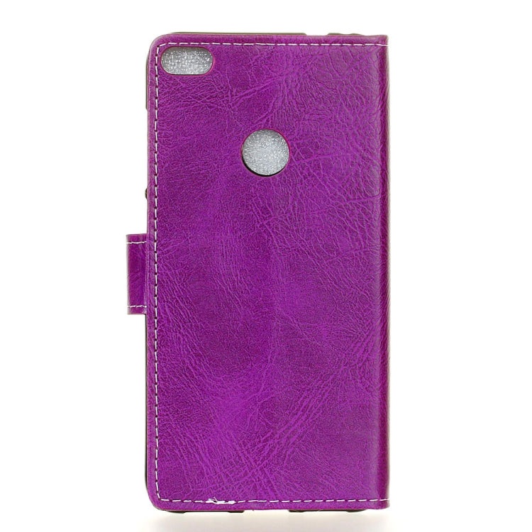Alcatel IDOL 5S Retro Crazy Horse Texture Horizontal Flip Leather Case with Holder & Card Slots & Wallet & Photo Frame